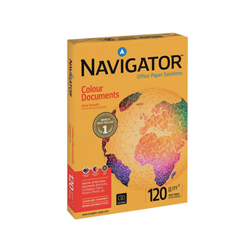 Papel Fotocópia A3 Navigator 120gr 1x500 Folhas