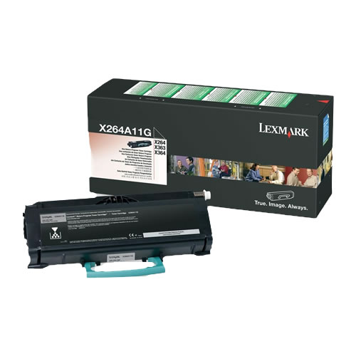 Toner Original Lexmark c/Prog. Ret. X264/X363/X364