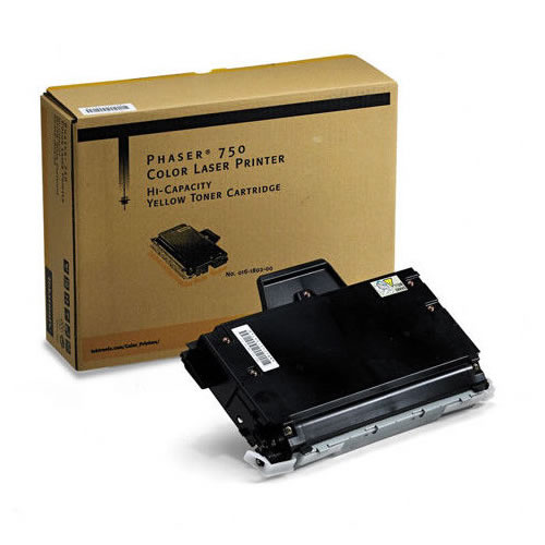 Toner Original Xerox Phaser 750 Amarelo Alta Cap.