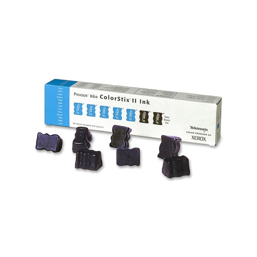Stick Orig. Xerox Phaser 860 Ciano 5un+2un Preto