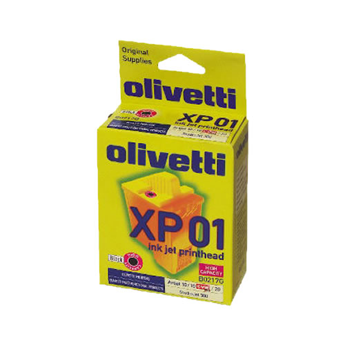 Tinteiro Original Olivetti XP01 Preto Alta Cap.