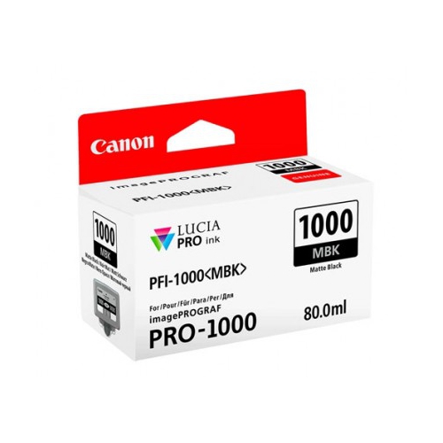 Tinteiro Original Canon PFI-1000MB Preto Mate