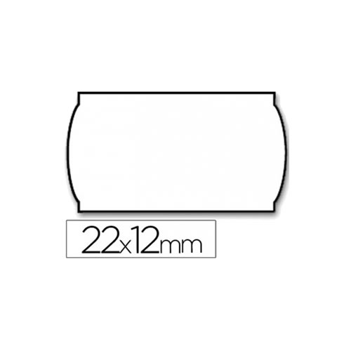 Rolo de Etiquetas 22x12 Branca 1un