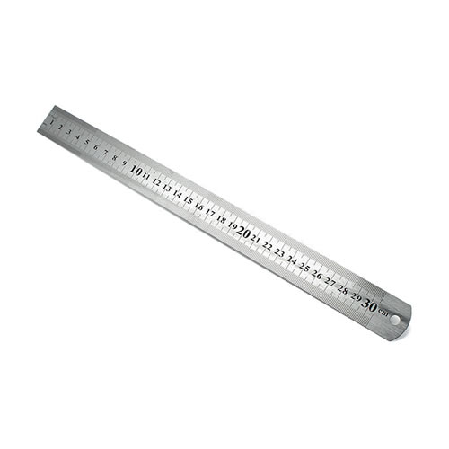 Régua Metal 30cm - 1un