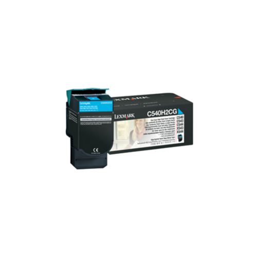 Toner Original Lexmark C540H Ciano Alta Cap.