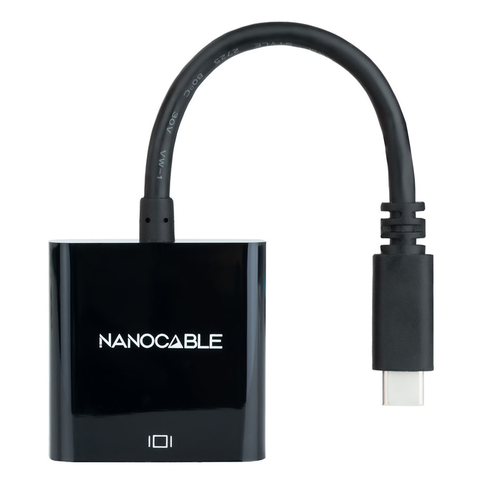 Conversor USB-C A para HDMI 4K 15cm - Preto