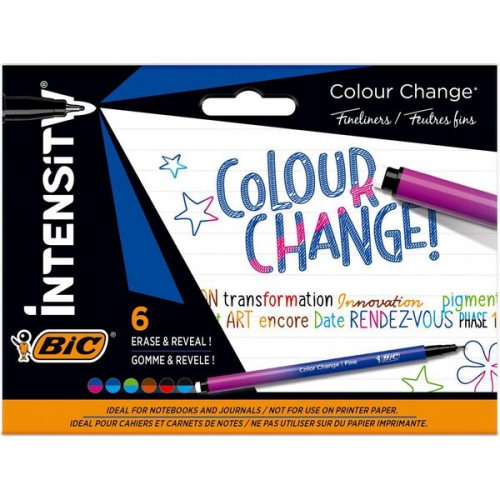 Marcador de Ponta Fina BIC Intensity Color Change