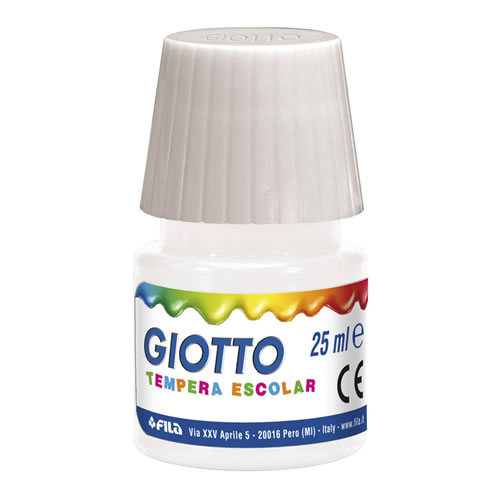 Guache Giotto Tempera Escolar 25ml - Branco