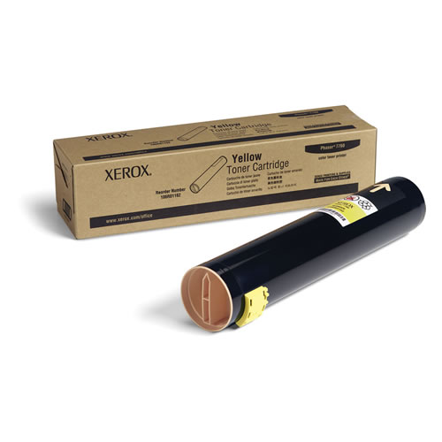 Toner Original Xerox Phaser 7760 Amarelo Alta Cap.