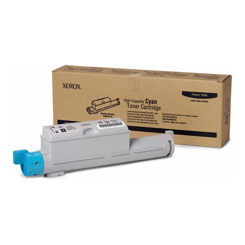 Toner Original Xerox Phaser 6360VN Ciano Alta Cap.
