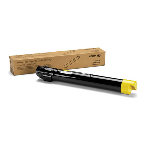 Toner Original Xerox Phaser 7500 Amarelo Alta Cap.