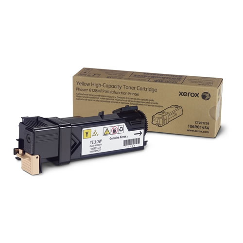 Toner Original Xerox Phaser 6128MFP Amarelo