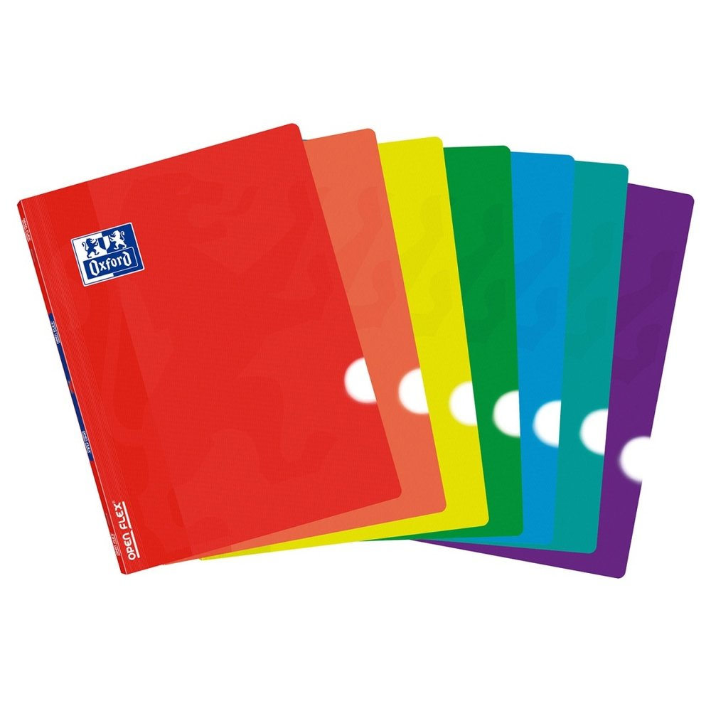 Caderno Oxford Openflex A4 Pautadado Amarelo