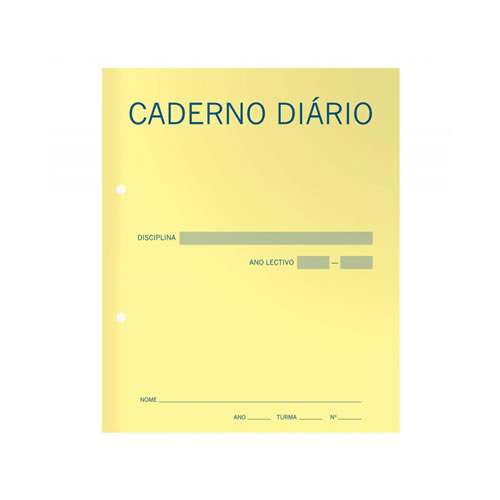 Caderno Diário Quadriculado 24x19 40fls 60grs
