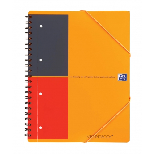 Caderno Oxford Meeting Book Pautado Laranja