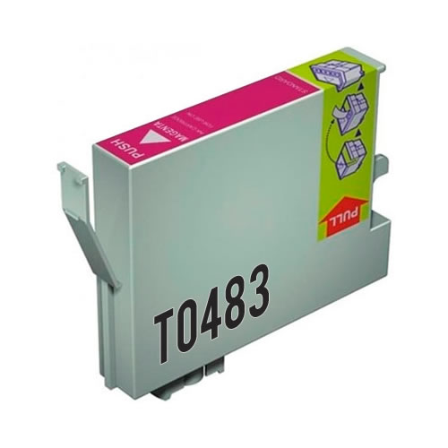 Tinteiro Compatível Epson T0483 Magenta