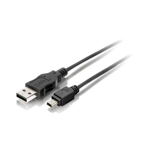 Cabo USB 2.0 para Mini USB 3m - Preto