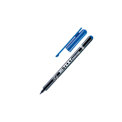 Marcador Médio 2,0mm Hi-Text 740 Azul Pack 12