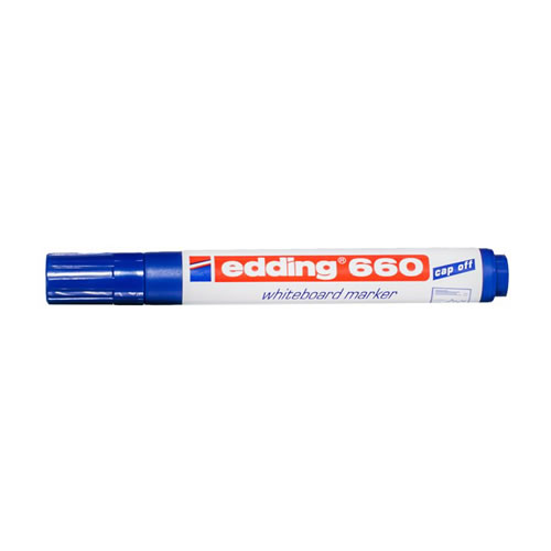 Marcador Quadro Branco Edding 660 Azul - 10un