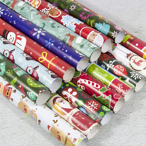 Rolo Papel Embrulho Natal 70x500cm Sortido