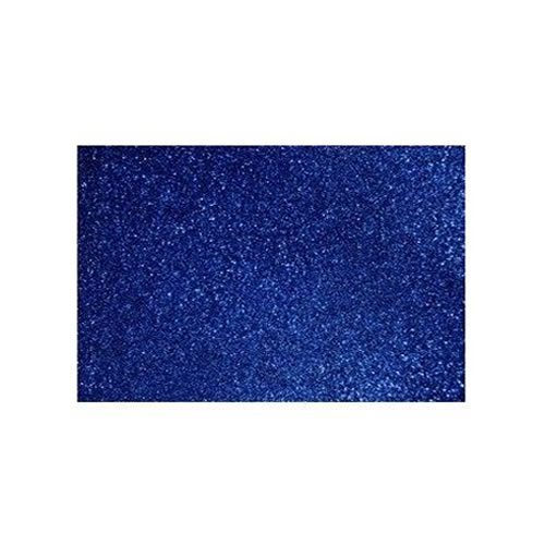 Goma Eva Purpurina 50x70cm - Azul Escuro - Pack 10