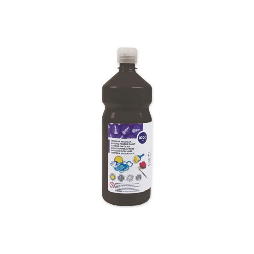 Guache Liquido 1L - Preto