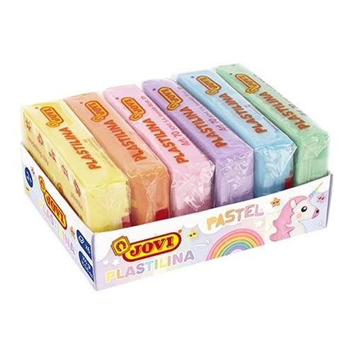 Plasticina Jovi Cores Pastel 6x50g