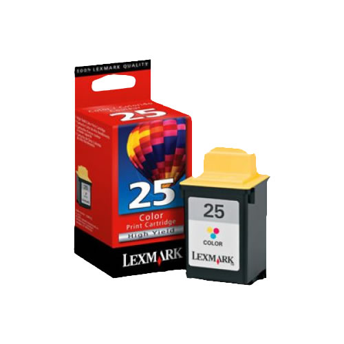 Tinteiro Original Lexmark 25 (15M0125) Cores