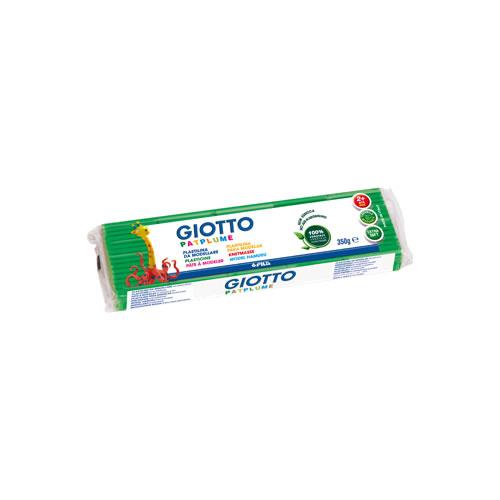 Plasticina Giotto Patplume 350gr - Verde Claro