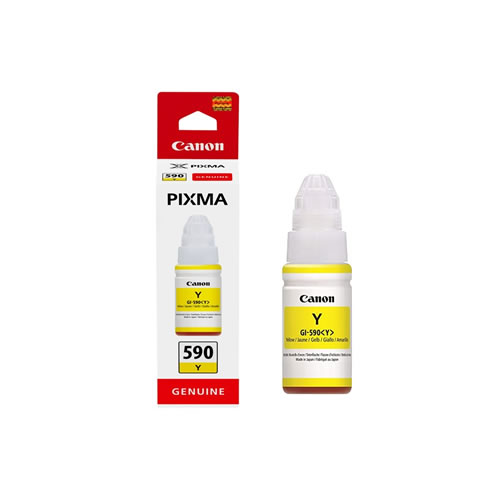 Tinteiro Original Canon GI-590 Amarelo