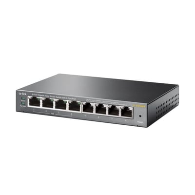 Switch TP-LINK TL-SG108PE Gerido L2 Gigabit Ethernet (10/100/1000) Power over Ethernet (PoE) - 8 portas