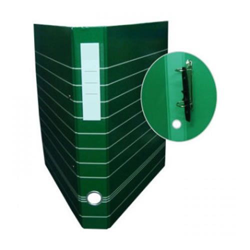 Pasta Arq. Verde L40 320x280 c/ Riscas Cinza 10un
