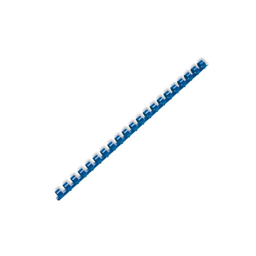 Argolas PVC Encadernar 10mm p/60Fls Cx100 Azul