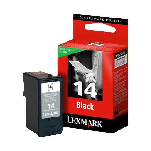 Tinteiro Original Lexmark 14 (18C2090E) Preto