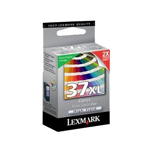 Tinteiro Original Lexmark 37 XL (18C2180E) Cor