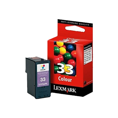 Tinteiro Original Lexmark 33 (18CX033E) Cor
