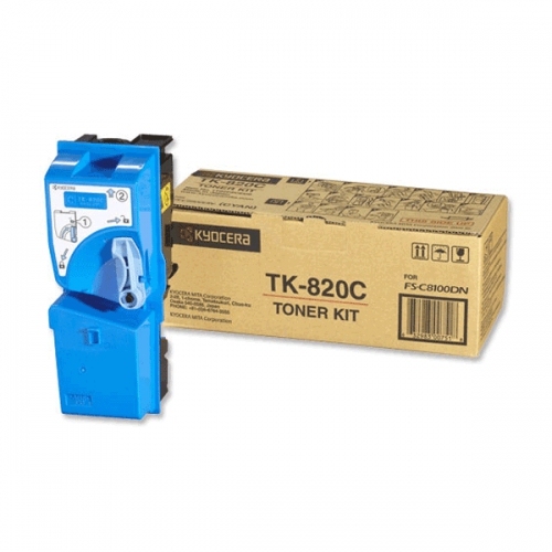 Toner Original Kyocera TK-820 Ciano