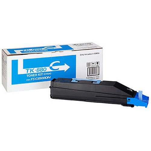 Toner Original Kyocera TK-880 Ciano