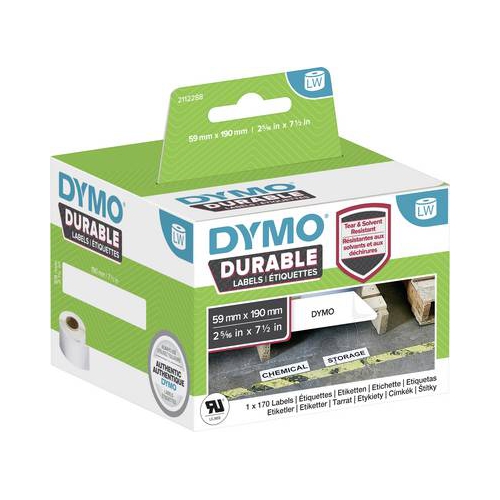 Fita Dymo Etiquetas 59mm x 190mm 170 etiq.