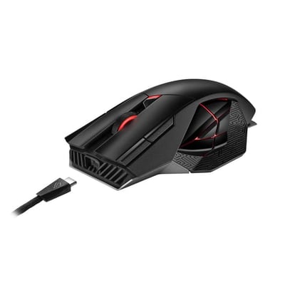 Rato Gaming Asus ROG Spatha X RF Wireless + USB Type-C 19000 DPI