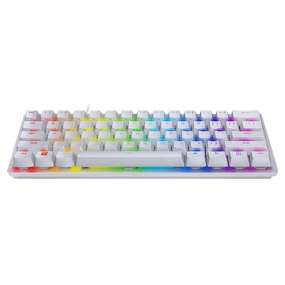 Teclado Gaming Razer Huntsman Mini Mercury - Branco