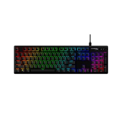 Teclado mecânico de gaming HyperX Alloy Origins PBT HX Red