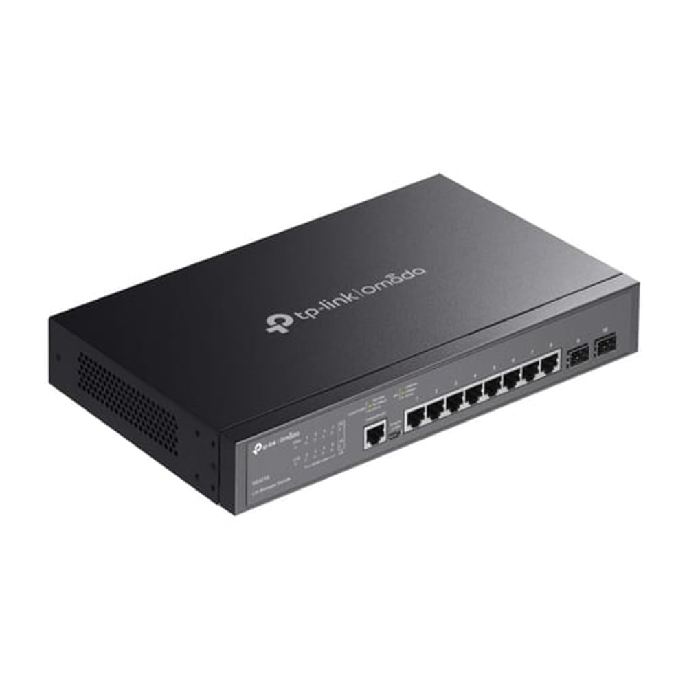 Switch de Rede Gerido TP-LINK Omada SG3210 L2/L3 Gigabit Ethernet 8 Portas 1U