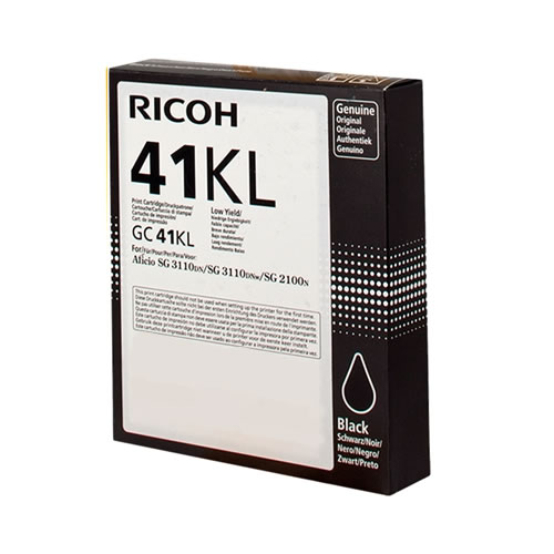 Tinteiro Original Ricoh Type GC-41 Preto Alta Cap.