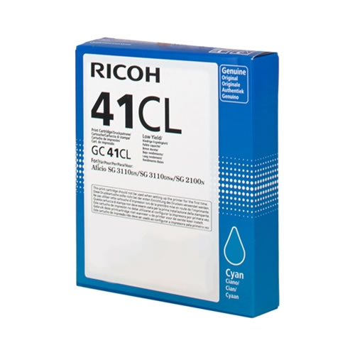 Tinteiro Original Ricoh Type GC-41 Ciano Alta Cap.