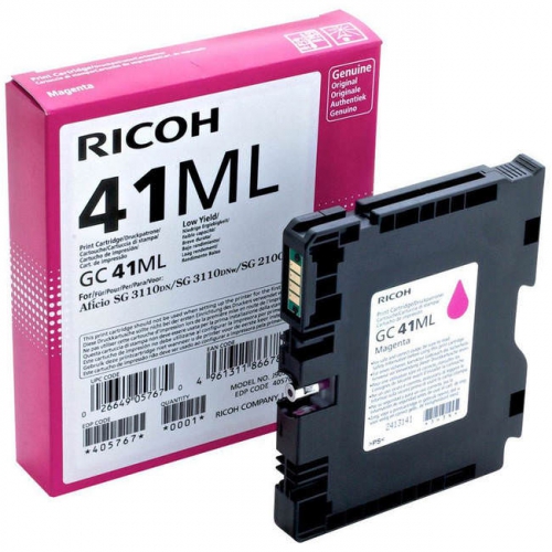 Tinteiro Original Ricoh GC-41 Magenta