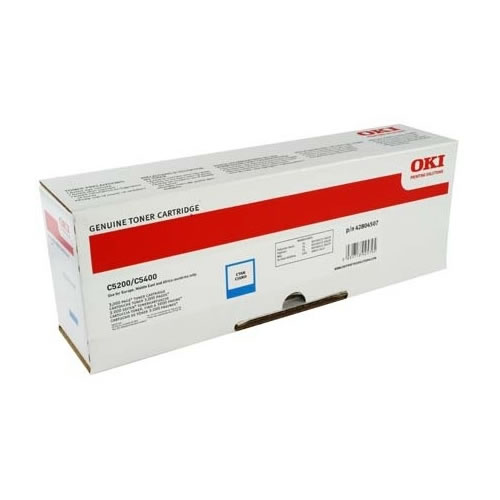 Toner Original OKI C5200/C5400 Ciano