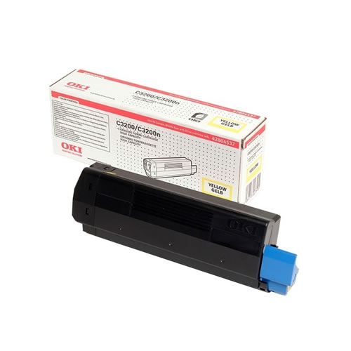 Toner Original OKI C3200 Amarelo Alta Capacidade