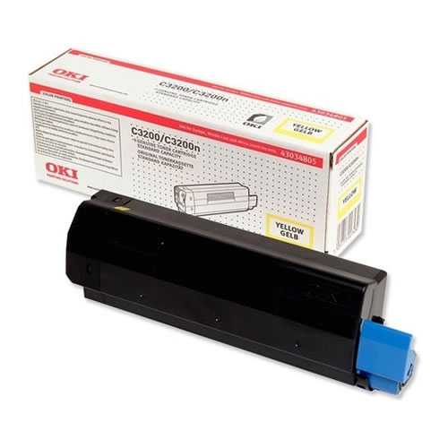 Toner Original OKI C3200 Amarelo 