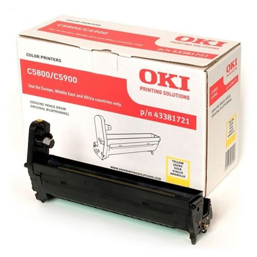 Tambor Original OKI C5800n/C5800dn Amarelo